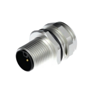 M12 Receptacles - Power Series - Male Front Mounting