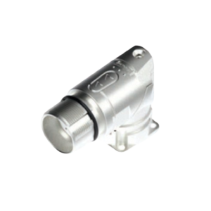 M23 Flange Type Field Wirables I/O - Angled Female External Thread Front Mounting Square Plate RS19.8