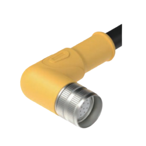 M23 Molded Cordsets I/O - Angled Female Internal Thread