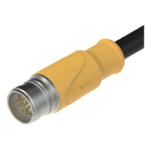 M23 Molded Cordsets I/O - Male External Thread (Straight)