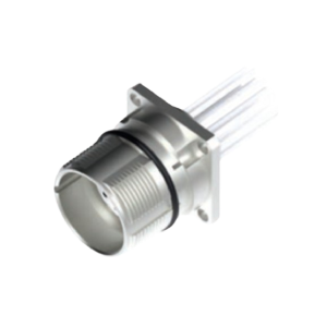 M23 Receptacles I/O - Female External Thread Front Mounting RS19.8 Open-Wire